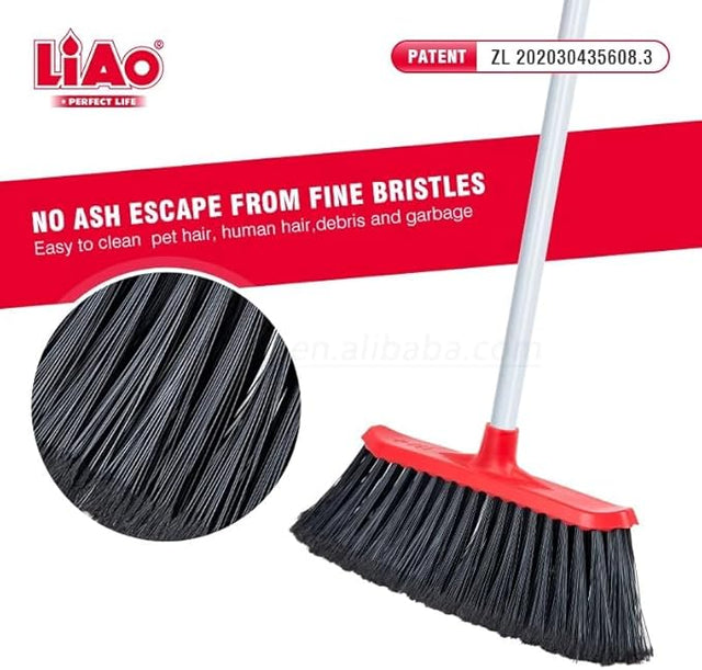Liao Anti - Dust Broom with Long Handle 34cm142cm Red & Grey - Al Kabayel Discount CentreLiao Anti - Dust Broom with Long Handle 34cm142cm Red & GreyCleaning SuppliesLIAOAl Kabayel Discount Centre