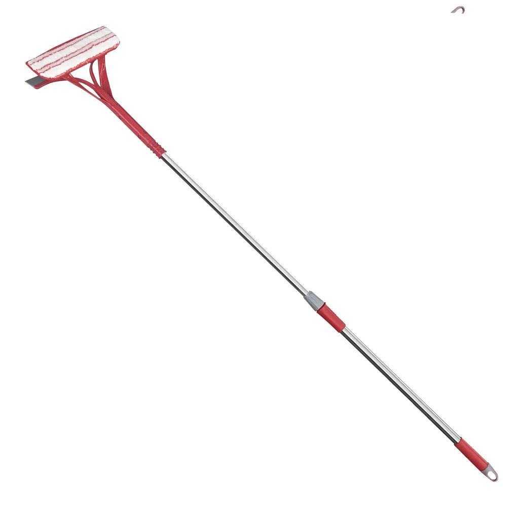 Liao Extendable Window Squeegee Cleaner with Metal Handle 26–100cm Red - Al Kabayel Discount CentreLiao Extendable Window Squeegee Cleaner with Metal Handle 26–100cm RedCleaning SuppliesLIAOAl Kabayel Discount Centre