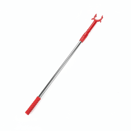 Liao Metal Clothes Fork with Ergonomic Grip – 91cm | Red & Silver - Al Kabayel Discount CentreLiao Metal Clothes Fork with Ergonomic Grip – 91cm | Red & SilverOrganizers & AccessoriesLIAOAl Kabayel Discount Centre