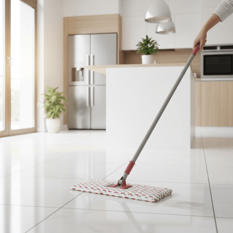 Liao Microfiber Flat Floor Mop with Sturdy Handle 84cm Red & Grey - Al Kabayel Discount CentreLiao Microfiber Flat Floor Mop with Sturdy Handle 84cm Red & GreyCleaning SuppliesLIAOAl Kabayel Discount Centre