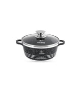 Life Smile 20cm Oven-Safe Granite Coating Cooking Pot with Glass Lid Beige/Black/Gray - Al Kabayel Discount CentreLife Smile 20cm Oven-Safe Granite Coating Cooking Pot with Glass Lid Beige/Black/GrayCasserolesLIFE SMILEAl Kabayel Discount Centre