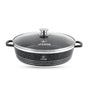 Life Smile 36cm Oven-Safe Granite Coating Cooking Pot with Glass Lid Beige/Black - Al Kabayel Discount CentreLife Smile 36cm Oven-Safe Granite Coating Cooking Pot with Glass Lid Beige/BlackCasserolesLIFE SMILEAl Kabayel Discount Centre