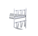 Life Smile Aluminium 2 Tier Dish Rack with Anti - Slip Rubber Fleet Designed to Maximize the Kitchen Storage 49.7cmX25cmX37.7cm - silver - Al Kabayel Discount CentreLife Smile Aluminium 2 Tier Dish Rack with Anti - Slip Rubber Fleet Designed to Maximize the Kitchen Storage 49.7cmX25cmX37.7cm - silverOrganizers & AccessoriesLIFE SMILEAl Kabayel Discount Centre