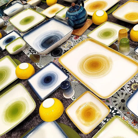 LIFE SMILE Dinner Set, 30 Pieces Porcelain Dinner Set Microwave Safe Tableware Set | Dishwasher Safe dinner serving set for 6 (Design - 1) - Al Kabayel Discount CentreLIFE SMILE Dinner Set, 30 Pieces Porcelain Dinner Set Microwave Safe Tableware Set | Dishwasher Safe dinner serving set for 6 (Design - 1)Dinnerware SetsLIFE SMILEAl Kabayel Discount Centre