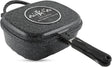 LIFE SMILE Granite Coating Double Grill Pan 30cm, Scrach Proof - Al Kabayel Discount CentreLIFE SMILE Granite Coating Double Grill Pan 30cm, Scrach ProofFrying Pans & SkilletsLIFE SMILEAl Kabayel Discount Centre