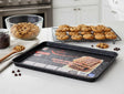 LIFE SMILE Non - Stick Cookie Sheet Pan 44×30×2 cm – Granite Style Durable Carbon Steel Bakeware for Oven Use - Al Kabayel Discount CentreLIFE SMILE Non - Stick Cookie Sheet Pan 44×30×2 cm – Granite Style Durable Carbon Steel Bakeware for Oven UseFrying Pans & SkilletsLIFE SMILEAl Kabayel Discount Centre