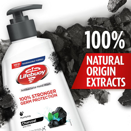 Lifebuoy Anti Bacterial Charcoal & Mint Hand Wash, 200 ML - Al Kabayel Discount CentreLifebuoy Anti Bacterial Charcoal & Mint Hand Wash, 200 MLHandwashLIFEBUOYAl Kabayel Discount Centre