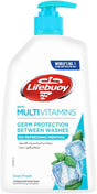 Lifebuoy Hand Wash, Cool Fresh, for 100% stronger germ protection with 10x refreshing menthol, 500ml - Al Kabayel Discount CentreLifebuoy Hand Wash, Cool Fresh, for 100% stronger germ protection with 10x refreshing menthol, 500mlHandwashLIFEBUOYAl Kabayel Discount Centre