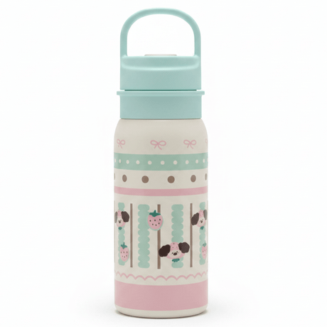 Light Blue & Cream Stylish Metal Water Bottle with Elegant Design – 500 ml - Al Kabayel Discount CentreLight Blue & Cream Stylish Metal Water Bottle with Elegant Design – 500 mlWater BottlesAKDCAl Kabayel Discount Centre