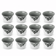 Lilac 12pcs White Ceramic Cawa Cup Set with Silver Rim and Black Leaf Artistic Design 80ml Elegant Espresso Cups for Coffee Tea and Special Occasions - Al Kabayel Discount CentreLilac 12pcs White Ceramic Cawa Cup Set with Silver Rim and Black Leaf Artistic Design 80ml Elegant Espresso Cups for Coffee Tea and Special OccasionsTea SetsLILACAl Kabayel Discount Centre