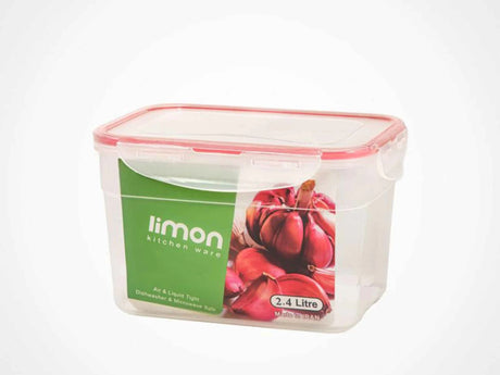 LIMON Rectangular Food Container 2.4 Liter - Al Kabayel Discount CentreLIMON Rectangular Food Container 2.4 LiterFood ContainersLIMONAl Kabayel Discount Centre