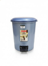 LIONSTAR 10 Litre Pedal Dustbin – Blue Plastic Bin with Inner Container, Easy Waste Disposal for Home & Office - Al Kabayel Discount CentreLIONSTAR 10 Litre Pedal Dustbin – Blue Plastic Bin with Inner Container, Easy Waste Disposal for Home & OfficeTrash CanLIONSTARAl Kabayel Discount Centre