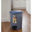LIONSTAR 10 Litre Pedal Dustbin – Blue Plastic Bin with Inner Container, Easy Waste Disposal for Home & Office - Al Kabayel Discount CentreLIONSTAR 10 Litre Pedal Dustbin – Blue Plastic Bin with Inner Container, Easy Waste Disposal for Home & OfficeTrash CanLIONSTARAl Kabayel Discount Centre