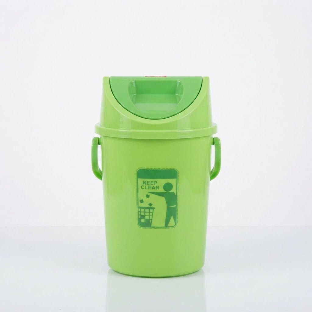 Lionstar Lime Green Plastic Swing Lid Dust Bin - 30×20cm - Al Kabayel Discount CentreLionstar Lime Green Plastic Swing Lid Dust Bin - 30×20cmOrganizers & AccessoriesLIONSTARAl Kabayel Discount Centre