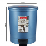 LionStar Navy Blue Plastic Pedal Dustbin - 25×22cm - Al Kabayel Discount CentreLionStar Navy Blue Plastic Pedal Dustbin - 25×22cmOrganizers & AccessoriesLIONSTARAl Kabayel Discount Centre