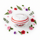 Livon Insulated Hotpot 1000ml | White & Red Floral Design - Al Kabayel Discount CentreLivon Insulated Hotpot 1000ml | White & Red Floral DesignCasserolesLIVONAl Kabayel Discount Centre