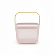 Lizhi Metal Mesh Basket with Wooden Handle — 18×24cm - Pink / Grey / Light Green / Cream - Al Kabayel Discount CentreLizhi Metal Mesh Basket with Wooden Handle — 18×24cm - Pink / Grey / Light Green / CreamOrganizers & AccessoriesLIZHIAl Kabayel Discount Centre