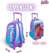 LOL Surprise OMG 3 - in - 1 School Set Inccludes 18" Trolley Bag, Lunch Bag, Pencil Case - Al Kabayel Discount CentreLOL Surprise OMG 3 - in - 1 School Set Inccludes 18" Trolley Bag, Lunch Bag, Pencil CaseSchool BagsLOL SURPRISEAl Kabayel Discount Centre