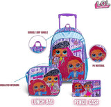 LOL Surprise OMG 3 - in - 1 School Set Inccludes 18" Trolley Bag, Lunch Bag, Pencil Case - Al Kabayel Discount CentreLOL Surprise OMG 3 - in - 1 School Set Inccludes 18" Trolley Bag, Lunch Bag, Pencil CaseSchool BagsLOL SURPRISEAl Kabayel Discount Centre