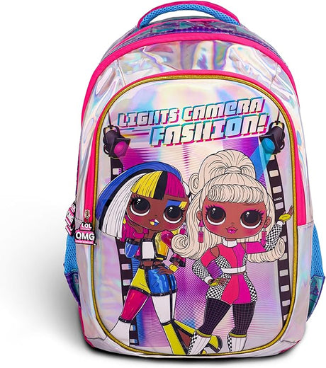 LOL Surprise OMG - Lights Camera Fashion School Bag 18" - BP132 - Al Kabayel Discount CentreLOL Surprise OMG - Lights Camera Fashion School Bag 18" - BP132School BagsLOL SURPRISEAl Kabayel Discount Centre