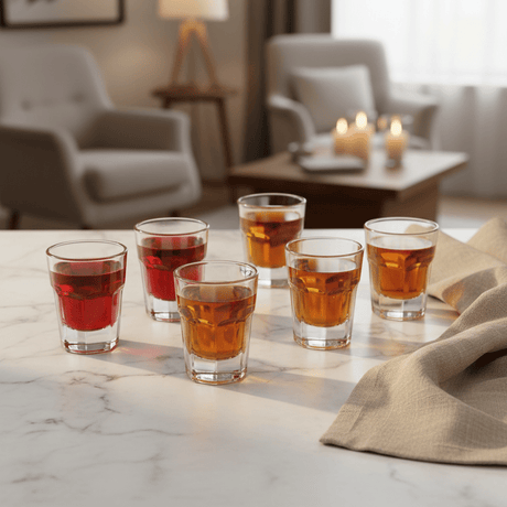 London 20ml Classic Shot Glasses for Strong Spirits & Party Serving – Set of 6 - Al Kabayel Discount CentreLondon 20ml Classic Shot Glasses for Strong Spirits & Party Serving – Set of 6TumblersLONDONAl Kabayel Discount Centre