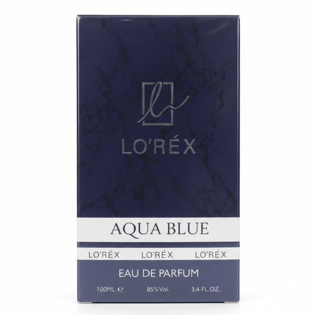 Lo'réx Aqua Blue Eau de Parfum 100ml – Fresh Aquatic Fragrance for Men - Al Kabayel Discount CentreLo'réx Aqua Blue Eau de Parfum 100ml – Fresh Aquatic Fragrance for MenPerfumesLOREXAl Kabayel Discount Centre