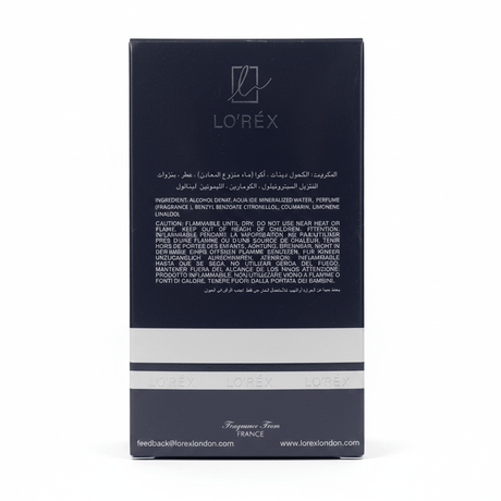 Lo'réx Aqua Blue Eau de Parfum 100ml – Fresh Aquatic Fragrance for Men - Al Kabayel Discount CentreLo'réx Aqua Blue Eau de Parfum 100ml – Fresh Aquatic Fragrance for MenPerfumesLOREXAl Kabayel Discount Centre
