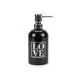 LOVE Ceramic & Plastic Liquid Soap Dispenser – 400m -Black / White - Al Kabayel Discount CentreLOVE Ceramic & Plastic Liquid Soap Dispenser – 400m -Black / WhiteHolders & DispensersAKDCAl Kabayel Discount Centre