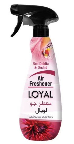 Loyal Air Freshner Red Dahlia & Orchid 450ml - Al Kabayel Discount CentreLoyal Air Freshner Red Dahlia & Orchid 450mlHome FragrancesLOYALAl Kabayel Discount Centre