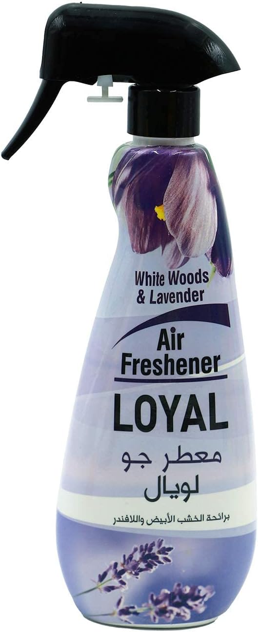 Loyal Air Freshner White Woods & Lavender 450ml - Al Kabayel Discount CentreLoyal Air Freshner White Woods & Lavender 450mlHome FragrancesLOYALAl Kabayel Discount Centre