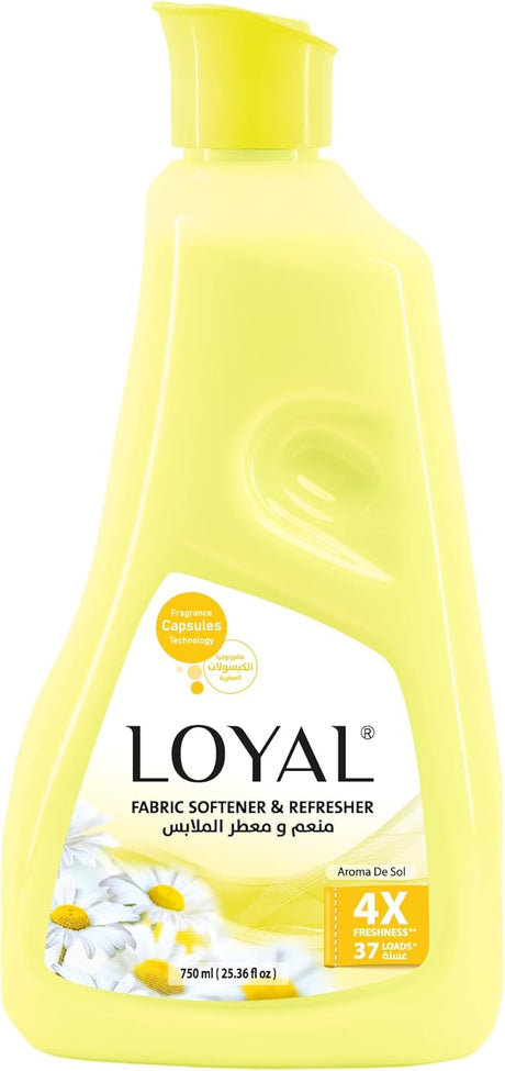 Loyal Aroma De Sol Fabric Softener & Refresher 750ml, 4X Freahness, 37 Loads - Al Kabayel Discount CentreLoyal Aroma De Sol Fabric Softener & Refresher 750ml, 4X Freahness, 37 LoadsLaundry CareLOYALAl Kabayel Discount Centre