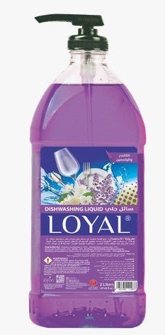 Loyal Dishwashing Liquid - Lavender & Jasmine 2 Liter - Al Kabayel Discount CentreLoyal Dishwashing Liquid - Lavender & Jasmine 2 LiterHousehold CleaningLOYALAl Kabayel Discount Centre
