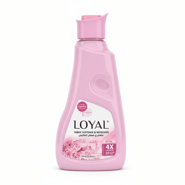 Loyal Soft Pink Fabric Softener & Refresher 750ml, 4X Freahness, 37 Loads - Al Kabayel Discount CentreLoyal Soft Pink Fabric Softener & Refresher 750ml, 4X Freahness, 37 LoadsLaundry CareLOYALAl Kabayel Discount Centre