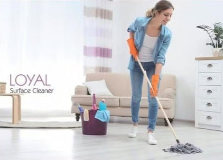 Loyal Surface Cleaner 800ml - Spring Time, Disinfectant, Removes Stain, Brightens Surfaces, Lasting Fragrance - Al Kabayel Discount CentreLoyal Surface Cleaner 800ml - Spring Time, Disinfectant, Removes Stain, Brightens Surfaces, Lasting FragranceHousehold CleaningLOYALAl Kabayel Discount Centre