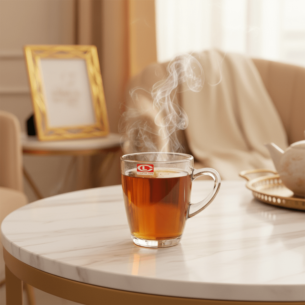 Lucky Glass Premium Clear Drinking Glass Mug with Stylish Elegant Handle for Tea Coffee 250ml - Al Kabayel Discount CentreLucky Glass Premium Clear Drinking Glass Mug with Stylish Elegant Handle for Tea Coffee 250mlMugsLUCKY GLASSAl Kabayel Discount Centre