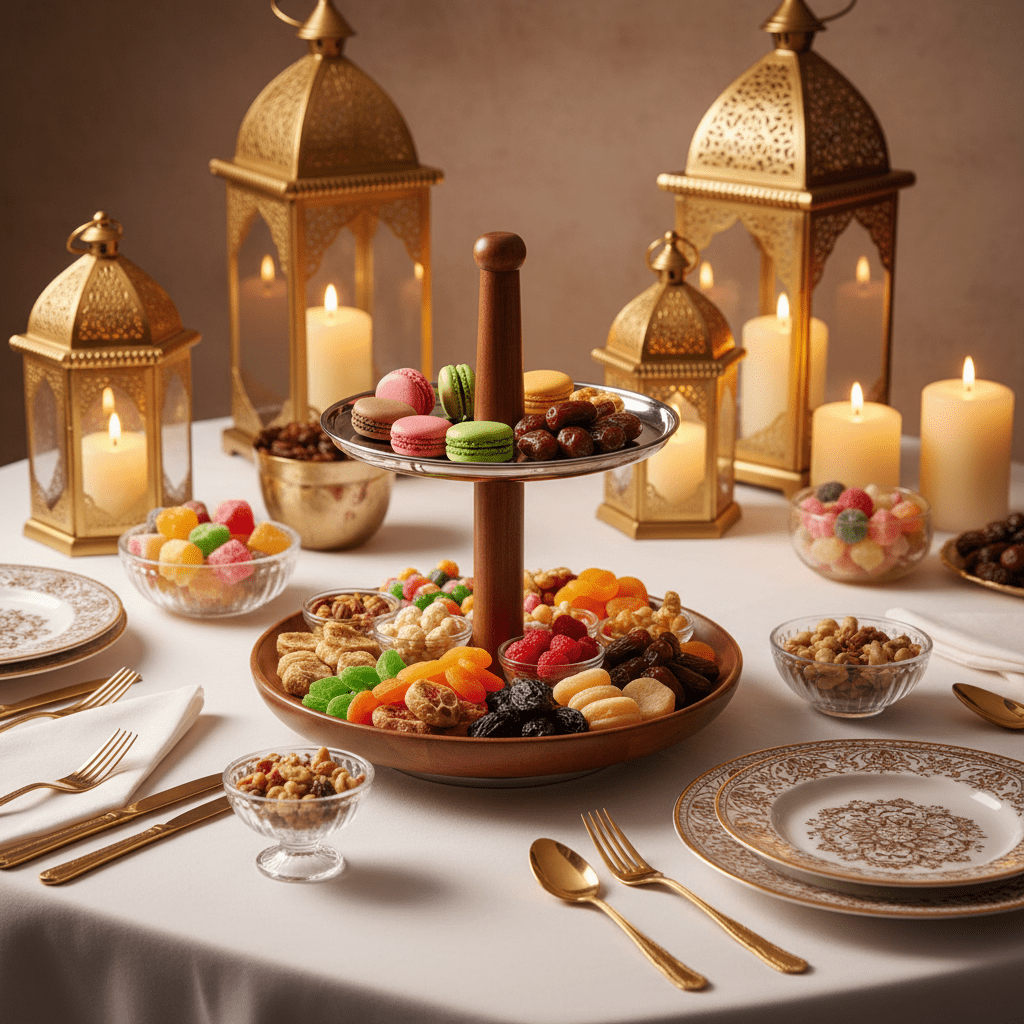 Luhpar 2-Tier Wooden & Stainless Steel Candy Tray - 35×30cm - Al Kabayel Discount CentreLuhpar 2-Tier Wooden & Stainless Steel Candy Tray - 35×30cmServing TraysLUHPARAl Kabayel Discount Centre