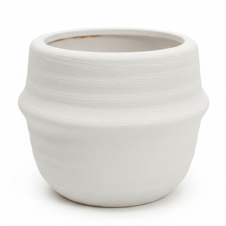 Luhpar Artistic Ceramic Decorative Flower Vase – Elegant White Sculptural Design for Modern Homes, 12 × 13 cm - Al Kabayel Discount CentreLuhpar Artistic Ceramic Decorative Flower Vase – Elegant White Sculptural Design for Modern Homes, 12 × 13 cmFlower/Plant PotsLUHPARAl Kabayel Discount Centre