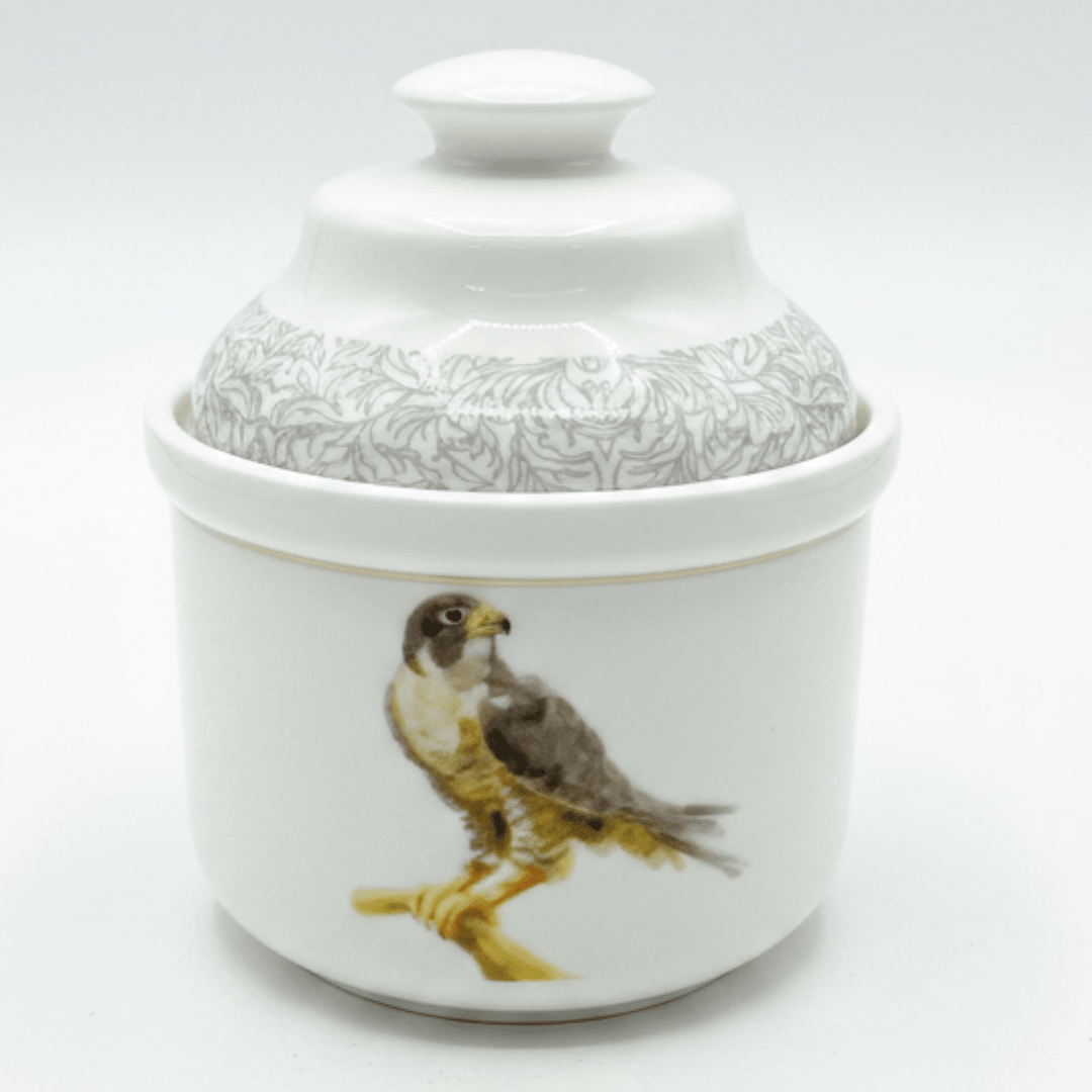 Luhpar Bird - Themed White Ceramic Sugar Container with Lid for Elegant Tabletop Display – 10 cm - Al Kabayel Discount CentreLuhpar Bird - Themed White Ceramic Sugar Container with Lid for Elegant Tabletop Display – 10 cmJars & Food SaversLUHPARAl Kabayel Discount Centre