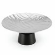 Luhpar Black Wooden Footed Wave Textured Aluminum Candy Tray - 12×25 cm - Al Kabayel Discount CentreLuhpar Black Wooden Footed Wave Textured Aluminum Candy Tray - 12×25 cmServing TraysLUHPARAl Kabayel Discount Centre