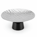 Luhpar Black Wooden Footed Wave Textured Aluminum Candy Tray - 12×25 cm - Al Kabayel Discount CentreLuhpar Black Wooden Footed Wave Textured Aluminum Candy Tray - 12×25 cmServing TraysLUHPARAl Kabayel Discount Centre