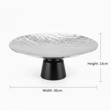 Luhpar Black Wooden Footed Wave Textured Aluminum Candy Tray - 13×30 cm - Al Kabayel Discount CentreLuhpar Black Wooden Footed Wave Textured Aluminum Candy Tray - 13×30 cmServing TraysLUHPARAl Kabayel Discount Centre
