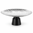 Luhpar Black Wooden Footed Wave Textured Aluminum Candy Tray - 13×30 cm - Al Kabayel Discount CentreLuhpar Black Wooden Footed Wave Textured Aluminum Candy Tray - 13×30 cmServing TraysLUHPARAl Kabayel Discount Centre