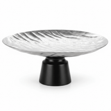 Luhpar Black Wooden Footed Wave Textured Aluminum Candy Tray - 13×30 cm - Al Kabayel Discount CentreLuhpar Black Wooden Footed Wave Textured Aluminum Candy Tray - 13×30 cmServing TraysLUHPARAl Kabayel Discount Centre