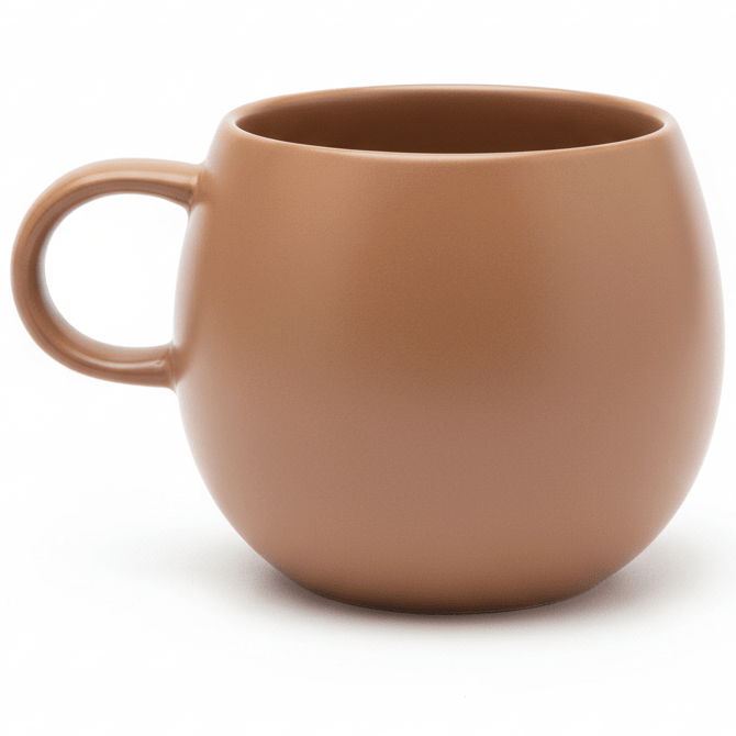 Luhpar Brown Round Ceramic Mug with Strong Handle for Coffee, Tea & Hot Beverages – 500ml - Al Kabayel Discount CentreLuhpar Brown Round Ceramic Mug with Strong Handle for Coffee, Tea & Hot Beverages – 500mlMugsLUHPARAl Kabayel Discount Centre
