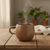 Luhpar Brown Round Ceramic Mug with Strong Handle for Coffee, Tea & Hot Beverages – 500ml - Al Kabayel Discount CentreLuhpar Brown Round Ceramic Mug with Strong Handle for Coffee, Tea & Hot Beverages – 500mlMugsLUHPARAl Kabayel Discount Centre