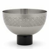 Luhpar Brushed Silver Stainless Steel Candy Bowl with Black Wooden Base - 18×23cm - Al Kabayel Discount CentreLuhpar Brushed Silver Stainless Steel Candy Bowl with Black Wooden Base - 18×23cmBowlsLUHPARAl Kabayel Discount Centre