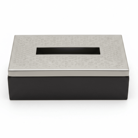 Luhpar Brushed Silver Stainless Steel Rectangular Tissue Box with Wooden Base - 23×13×7 cm - Al Kabayel Discount CentreLuhpar Brushed Silver Stainless Steel Rectangular Tissue Box with Wooden Base - 23×13×7 cmNapkin Holders & Tissue BoxLUHPARAl Kabayel Discount Centre