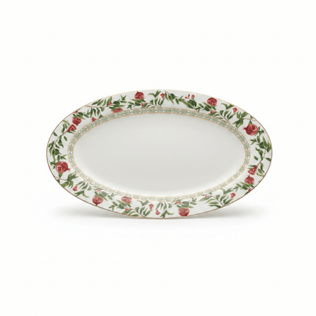 Luhpar Ceramic Oval Serving Plate - 12 Inch - Al Kabayel Discount CentreLuhpar Ceramic Oval Serving Plate - 12 InchPlatesLUHPARAl Kabayel Discount Centre