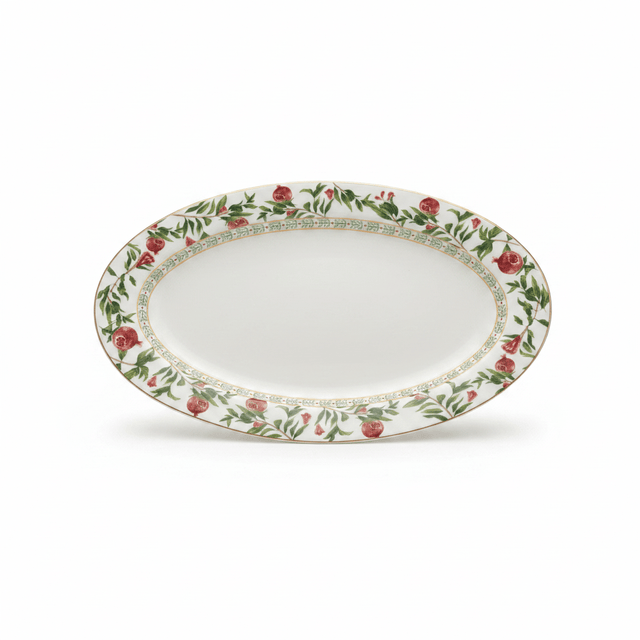 Luhpar Ceramic Oval Serving Plate - 12 Inch - Al Kabayel Discount CentreLuhpar Ceramic Oval Serving Plate - 12 InchPlatesLUHPARAl Kabayel Discount Centre