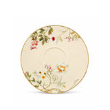 Luhpar Chinoserie Floral Ceramic Cup & Saucer – 220 ml – Gold Decal Design AM-015